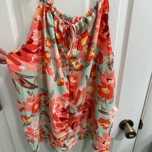 Floral Sleeveless Top